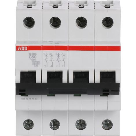 ABB S551106 - Interruttore magnetotermico 6KA 4P C50