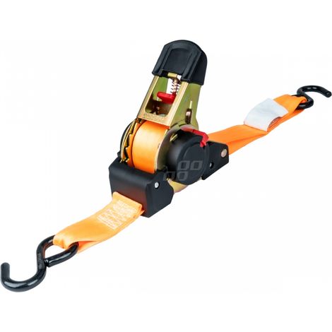 Correa de amarre con retractor automático 640 kg 25 mm 3,5 m Tipo S amio-03318 (1/5)
