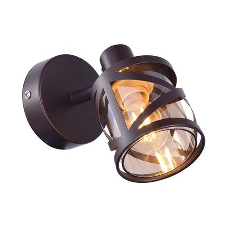 OBERON SPOT E14 MAX 40W COFFEE/AMBER (1/4)