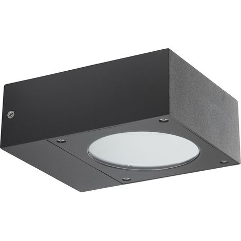 Lámpara dopo guiu LED 6W 504 lm exterior antracita (1/2)