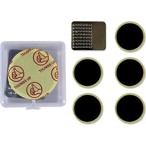 Kit de réparation de crevaison pour pneu de vélo/VTT (avec chambre à air) (1/5)