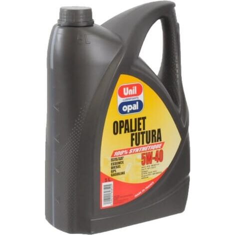 Aceite motor Opaljet Futura 5W40 - 5L UNIL OPAL SP184854UO
