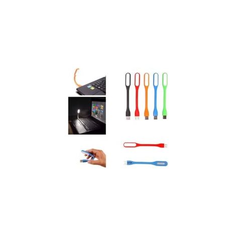 Set di 8 lampade LED USB, mini luci USB flessibili, lampade per tastiera di laptop/PC, lampade da lettura USB, piccole luci per libri, 8 colori - Crezuo