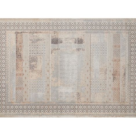 Tapis à motifs orientaux beige et marron 160 x 230 cm LUMA (1/3)