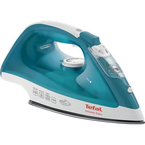 Ferro da Stiro Tefal Access Easy FV1542 a Secco e a Vapore Durilium Turchese Bianco 2000 W (1/5)