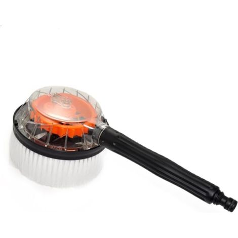 Brosse de Lavage Voiture Rotative Automatique Brosse Nettoyage Voiture Jet Eau Outil Lavage Auto Compatible Station (1/5)