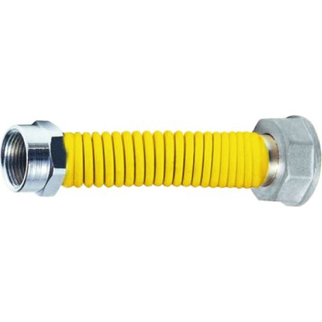 FLESSIBILE INOX RIVESTITO PER CONTATORE GAS F. 3/4 F.1 MM 150   Idroweb