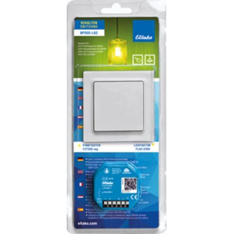 Eltako BPS55-L62 Enchufe empotrable inalámbrico blanco