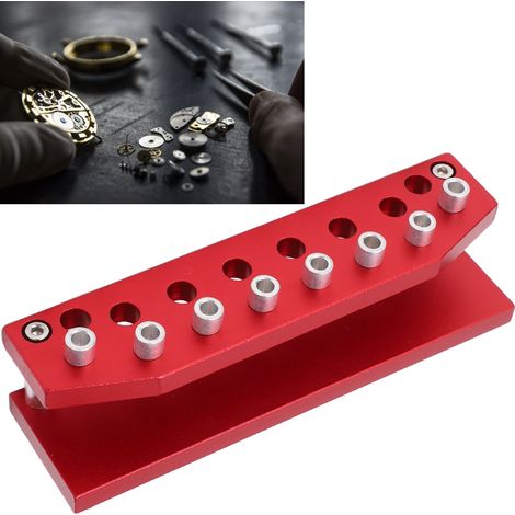Uhrenreparaturset mit 8 Schraubendrehern und Ständer (1/5)