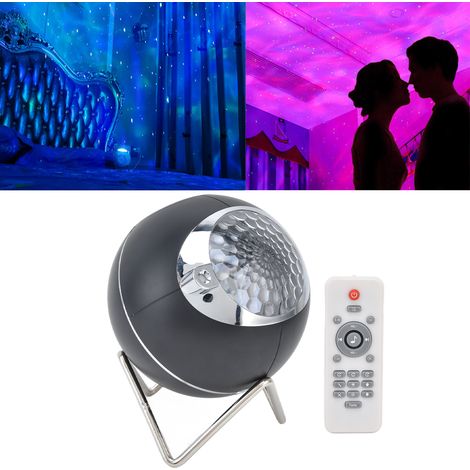 Projecteur de planètes, veilleuse musicale colorée, projecteur de ciel étoilé avec effet de vagues. (1/5)