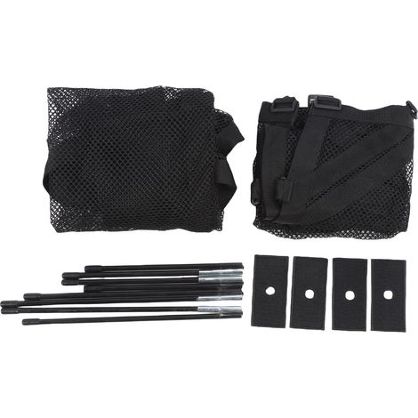 Cage à rouleau de fenêtre UTV, filet en maille, tissu Oxford, bouclier latéral de protection de remplacement pour Polaris RZR 570 800 900 900S 1000 XP Turbo (1/5)