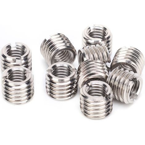 10 Pièces Réducteurs Filetés Inox pour Adaptation et Réparation de Boulons