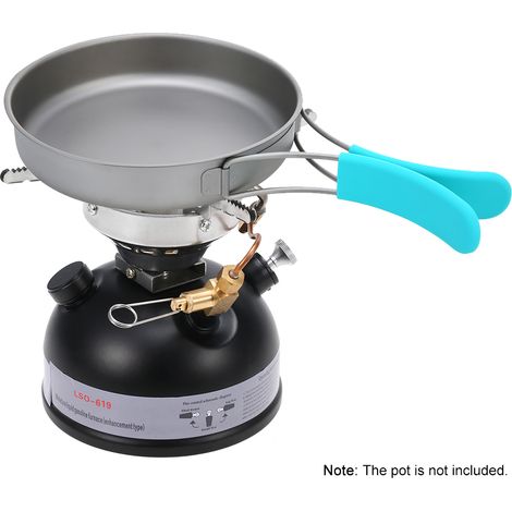 Mini poêle à essence Portable pour Camping en plein air, carburant liquide, alcool, huile Diesel (1/5)