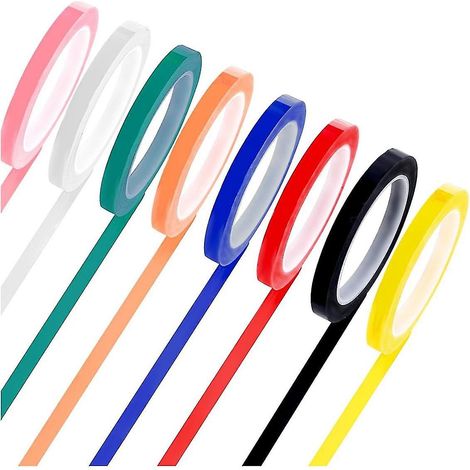 rouleaux de ruban adhésif autoclavable de couleurs différentes, 66 m x 1 cm, ruban d'identification d'instruments autoclavable 270 (1/5)