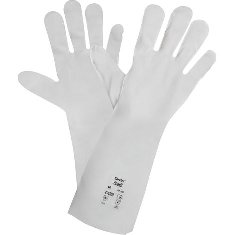 Ansell, Gants de travail AlphaTec® 02-100, blanc, lot de 12 (1/2)