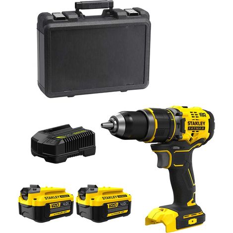 Schlagbohrschrauber STANLEY FatMax SFMCD721M2K (2 x 4,0 Ah + Ladegerät + Koffer) (1/5)
