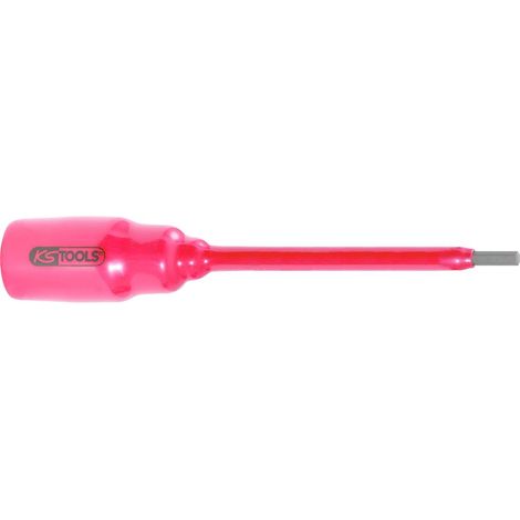 KS Tools 1/2" Bit-Stecknuss mit Schutzisolierung für Innensechskant-Schrauben, 5mm,156mm lang - 117.1171 (1/2)