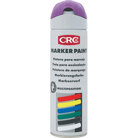 CRC - Evidenziatore spray MARKER PAINT, 500 ml, Vernice per (1/2)