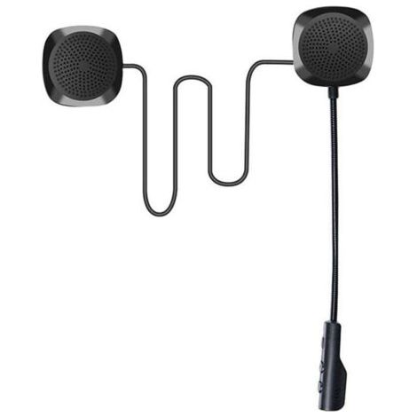 Casque de Moto Casque Bluetooth Casque Casque sans Fil écouteur Mains Libres avec Le contrôle de la Musique Mic (1/5)