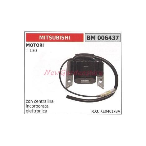 Bobina accensione MITSUBISHI per motori T 130 con centralina elettronica incorporata 006437