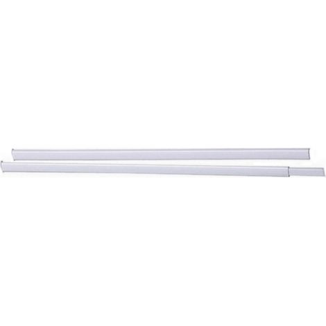 Tringles à Rideaux Extensibles Blanches Ateliers 28 (30-50cm)