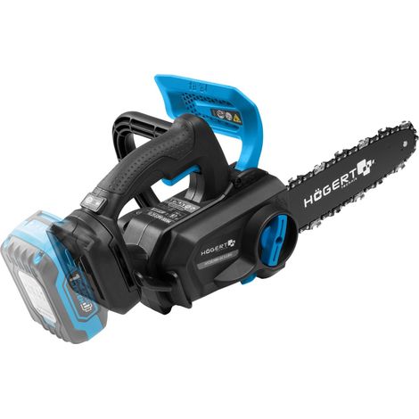 Tronçonneuse sans fil brushless compacte, tronçonneuse à batterie pour jardinage, coupe du bois, tronçonneuse mobile pour jardin et terrain, sans batterie (1/5)