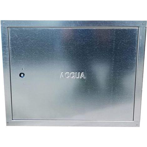 SPORTELLO CONTATORE ACQUA  ACCIAIO ZINCATO CM 60X45