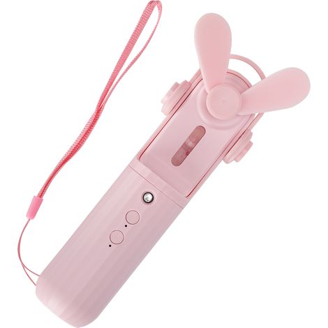 Ventilateur de Poche Rechargeable USB avec Brumisateur et Fonction Power Bank Silencieux (1/5)
