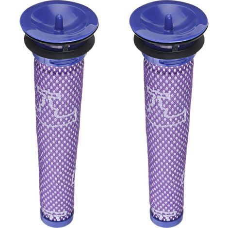 GDE - Juego de 2 filtros lavables compatibles con DYSON DC58 DC59 DC61 DC62 V6 V8 para Aspiradora 96566101