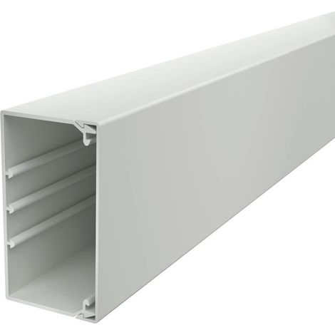 OBO Bettermann Canale a parete e a soffitto privo di alogeni 60x110x2000 policarbonato/acrilonitrile-butadiene-stirene bianco pu..., 6175420