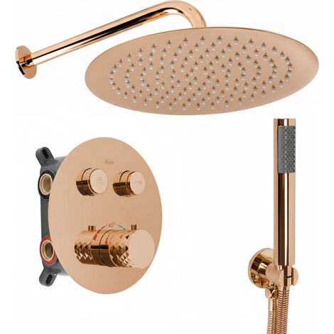 Ensemble De Douche Encastré Rea Lungo Copper (1/5)