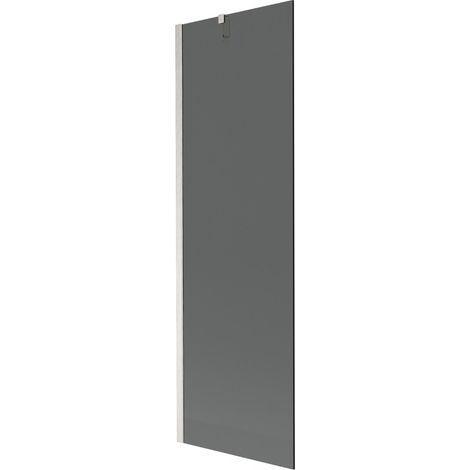 Mexen Next paravento doccia a un'anta 60 x 150 cm, grafite, nichel spazzolato - 895-060-000-00-40-97 (1/5)