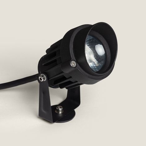 Foco Exterior LED RGB 6W con Pincho Azuer RGB
