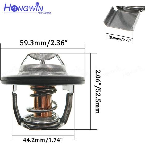 Passend für Honda-Autoteile, Motorkühlthermostat 8973628940 9032100090 (1/4)
