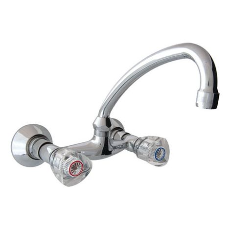 SCHMIEDL Mitigeur d'évier GS 1401P 1/2' avec poignée Atmos-PVC GS1401P (1/3)