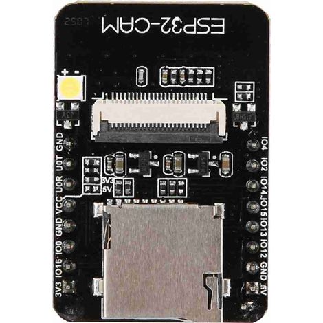 Carte de développement ESP32-CAM ESP32 5V Wi-Fi Bluetooth avec module caméra OV2640 (1/5)