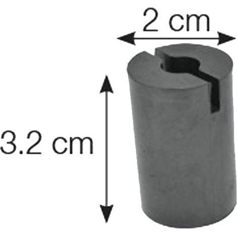 Silent Bloc Moteur 2 cm x 3,2 cm pour centrales Cyclovac E215, H215, E615, H615, DL615, HX615, E715, H715, DL715 et HX715