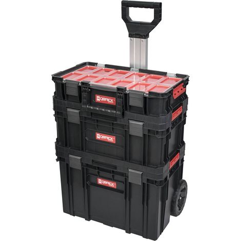 Qbrick System TWO Plus modulares Lagermöbel schwarz (1/4)