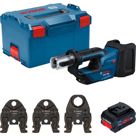 Bosch 06019M2003 GPT 18V-19 Utensile a pressione a batteria, L-BOXX 238, Kit U - senza batteria - senza caricabatterie + L-BOXX 238 (1/5)