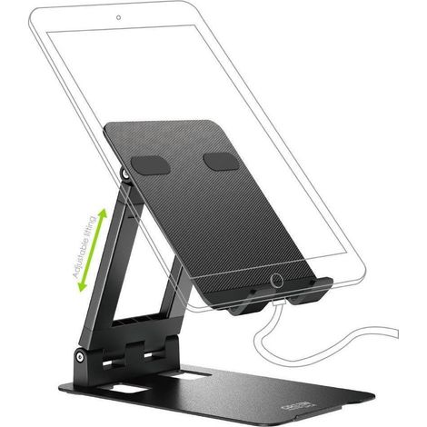 Support de bureau pour téléphones portables avec protection antidérapante et réglable. (1/5)
