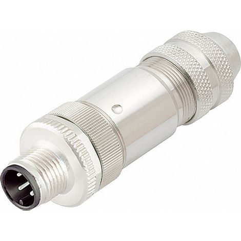 binder 99 1491 812 12 Sensor-/Aktor-Steckverbinder, unkonfektioniert M12 Stecker, gerade  Polzahl Se