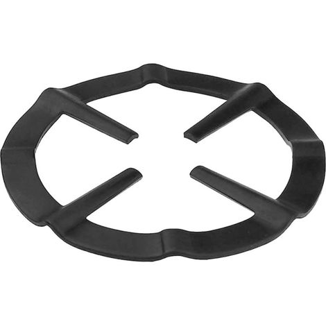 Soporte universal cocina y acampada Hierro Fundido Trébedes 110 mm Negro (1/4)