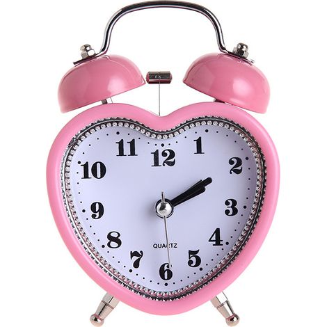 Sveglia silenziosa Creative Love con luce notturna - Regalo personalizzato