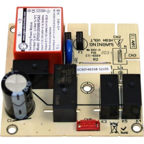 PLATINE PRINCIPALE POUR HOTTE SAMSUNG - DG81-02567A (1/2)