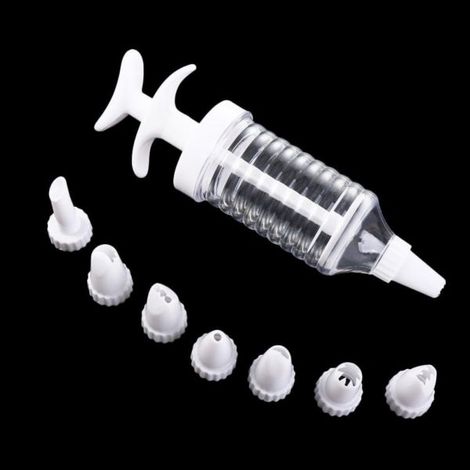 Siringa Per Dolci con 8 beccucci Siringa Decoratrice Per Dolci pasticceria 57885