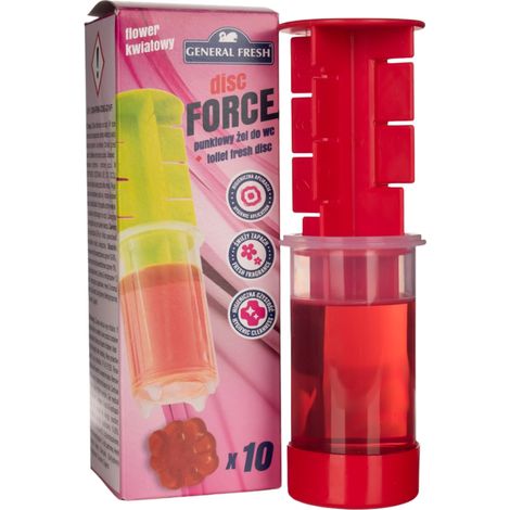 Gel toilette floral General Fresh Disc Force 60 ml (1/3)