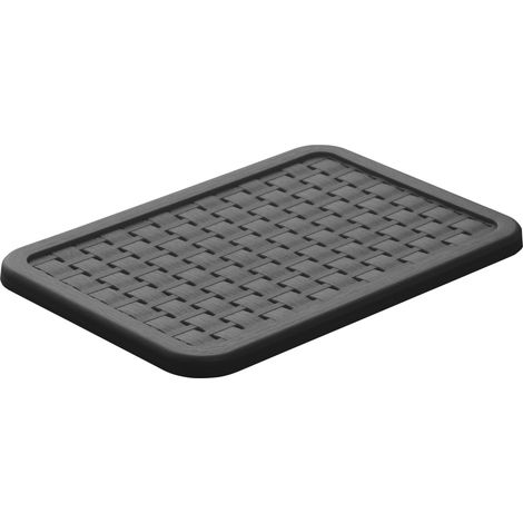 Rotho Deckel zu Korb Country A5 anthrazit 28,4 x 18,9 cm (L x B) Aufbewahrungsbox
