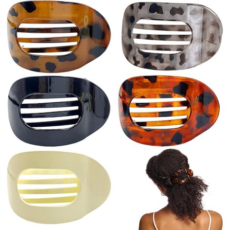 Pince Plate Cheveux 5 Pièces Pince à Cheveux Bec De Canard (1/5)