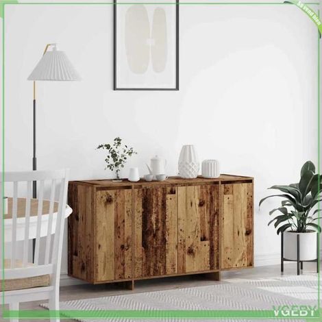 Buffet bas - 3333893 - Bois d'ingénierie - 135 x 41 x 69 cm - 4 portes (1/5)