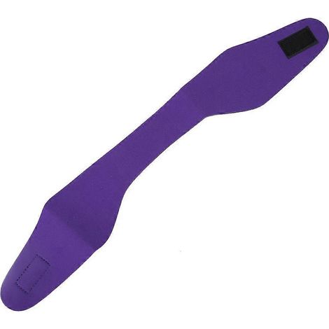 2024Bandeau élastique en néoprène pour la natation, pour enfants et adultes (violet, taille M)